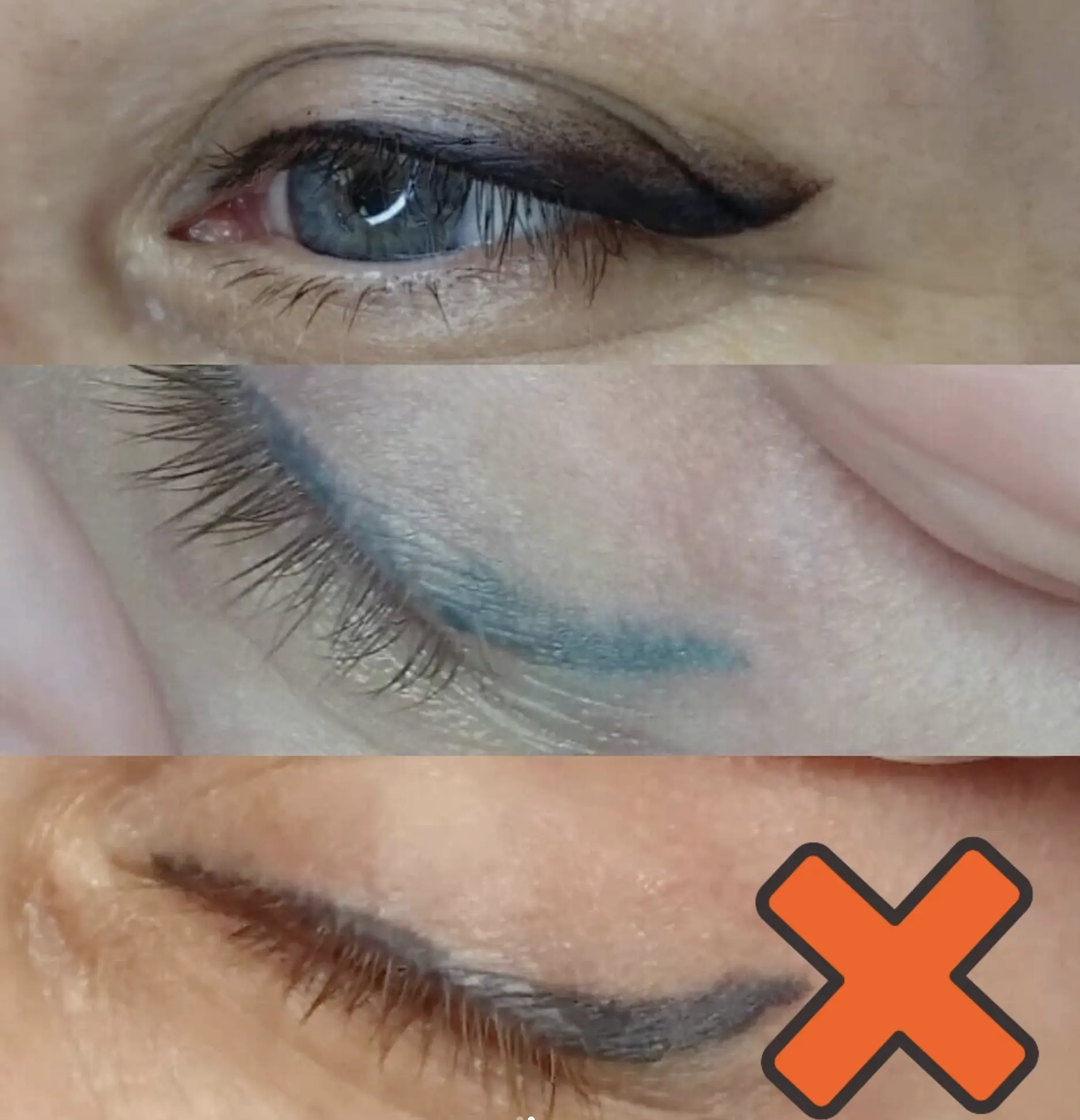 Eyeliner tattoo