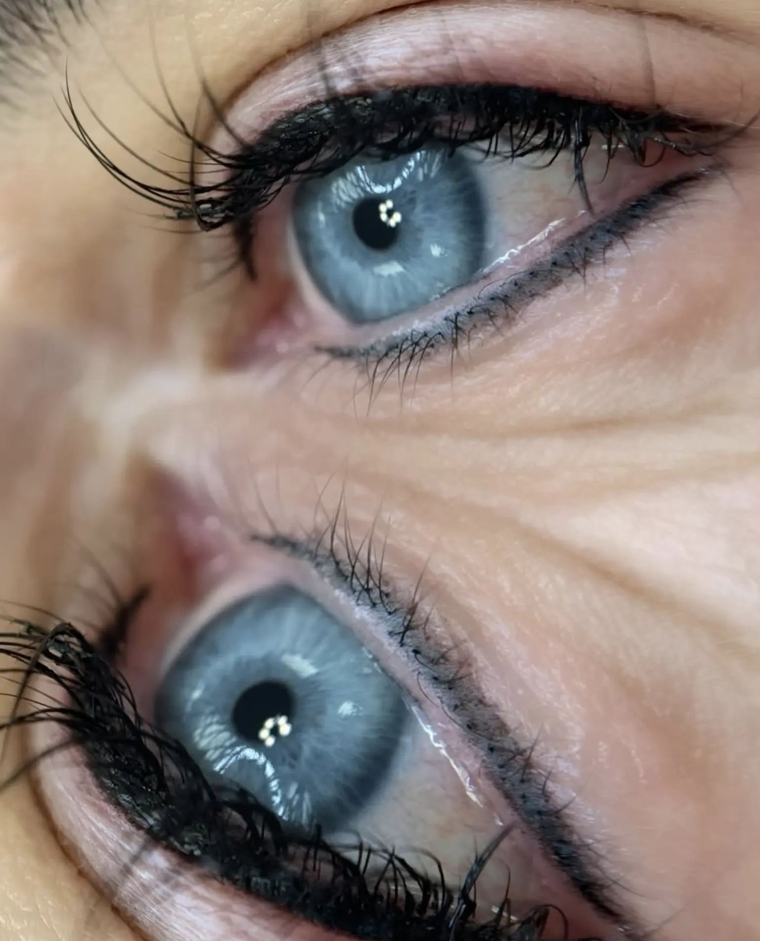 What is the rule for eyeliner tattoos?
