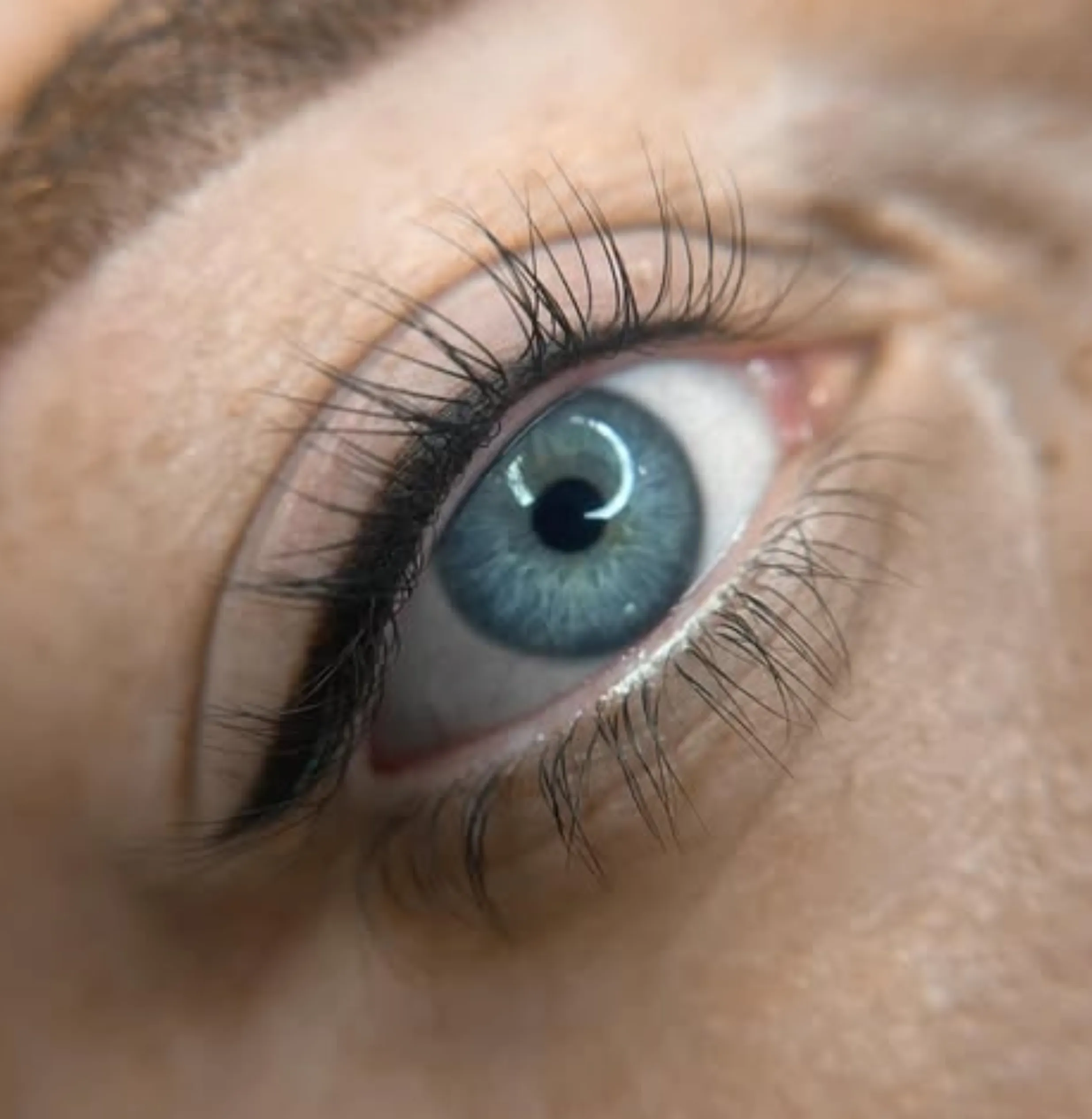 healed eyeliner tattoo results